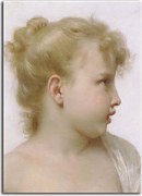 Head Of A Little Girl zs17362 - Obraz