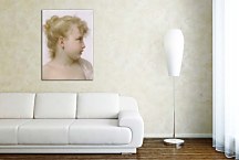 Head Of A Little Girl zs17362 - Obraz