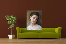 Head Of A Young Girl zs17363 - Obraz