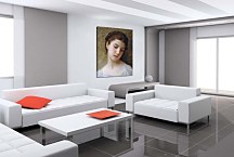 Head Of A Young Girl zs17363 - Obraz