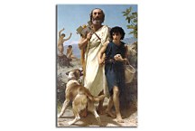 Homer and his Guide zs17366 - Obraz