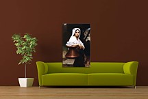 Italian Girl Drawing Water zs17372 - Obraz