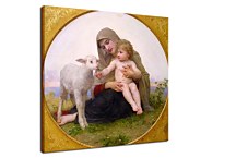 Reprodukcia La Vierge a L'agneau zs17381