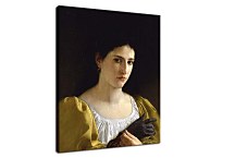 Lady with Glove zs17383 - obraz