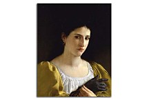 Lady with Glove zs17383 - obraz