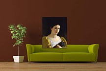 Lady with Glove zs17383 - obraz