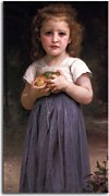Reprodukcia Little Girl Holding Apples in Her Hands zs17393