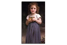Reprodukcia Little Girl Holding Apples in Her Hands zs17393