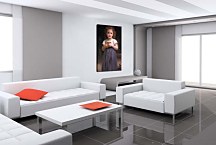 Reprodukcia Little Girl Holding Apples in Her Hands zs17393