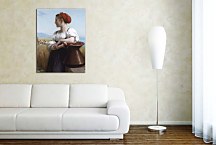 Reprodukcia Moissoneuse zs17407