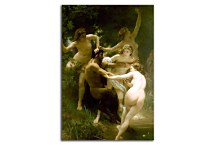 Reprodukcia Nymphs and Satyr zs17411