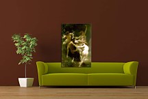 Reprodukcia Nymphs and Satyr zs17411