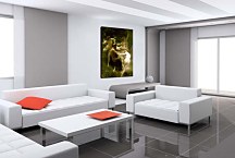 Reprodukcia Nymphs and Satyr zs17411