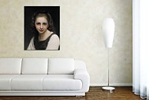 Portrait of a Young Girl zs17418 - reprodukcia