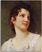 Portrait of a young girl 2 zs17419 - reprodukcia