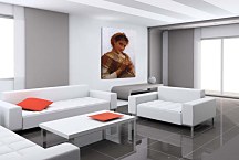 Portrait of a Young Girl Crocheting zs17420 - reprodukcia