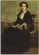 Portrait of Genevieve Celine zs17421 - obraz