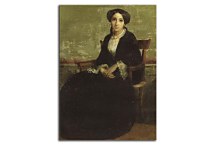 Portrait of Genevieve Celine zs17421 - obraz