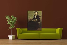 Portrait of Genevieve Celine zs17421 - obraz