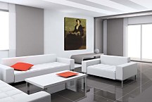 Portrait of Genevieve Celine zs17421 - obraz