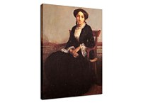 Portrait Of Genevieve Celine Eldest Dau zs17422 - reprodukcia