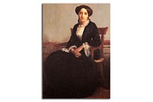 Portrait Of Genevieve Celine Eldest Dau zs17422 - reprodukcia