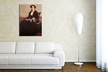 Portrait Of Genevieve Celine Eldest Dau zs17422 - reprodukcia