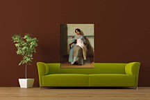 Portrait of Léonie Bouguereau zs17423 - obraz