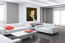 Portrait of Miss Elizabeth Gardner zs17426 - obraz