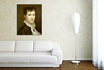 Portrait of Miss Elizabeth Gardner zs17426 - obraz