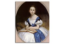 Portrait of Mlle Brissac zs17427 - obraz