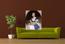 Portrait of Mlle Brissac zs17427 - obraz