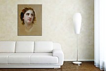 Sketch of a Young Woman zs17441 - reprodukcia