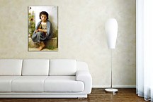 Obraz - The Little Knitter zs17471