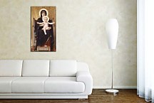 Obraz - The Seated Madonna zs17480