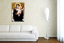 Obraz - The Virgin of the Lilies zs17488