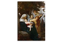 Obraz - The Virgin with Angels zs17489