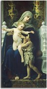 Obraz - The Virgin, Jesus and Saint John Baptist zs17490