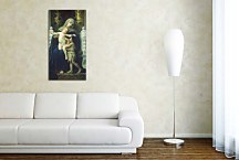 Obraz - The Virgin, Jesus and Saint John Baptist zs17490