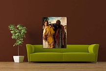 Tobias Receives his Father's Blessing zs17501 - obraz