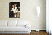 Two Sisters zs17502 - obraz