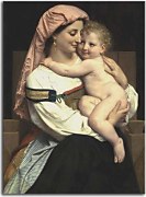 Woman of Cervara and Her Child zs17509 - obraz