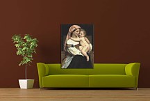 Woman of Cervara and Her Child zs17509 - obraz