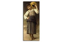 Young Girl Going to the Fountain zs17512 - obraz