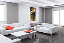 Young Girl Going to the Fountain zs17512 - obraz