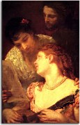Reprodukcie Mary Cassatt - Musical Party zs17522