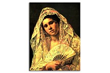 Obrazy Mary Cassatt - A Seville Belle zs17523