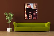 Obrazy Mary Cassatt - Portrait of Alexander J. Cassat and His Son Robert Kelso Cassatt zs17525