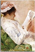 Obrazy Mary Cassatt - Woman Reading zs17530