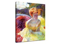 Lydia Cassatt Leaning on Her Arms, Seated in a Loge Obraz zs17532